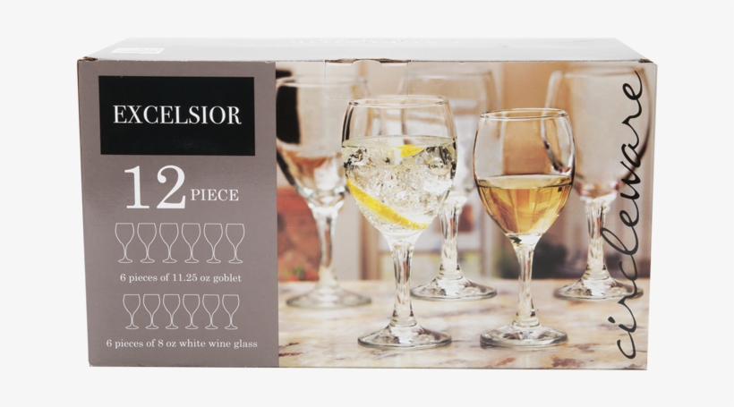 Excelsior Wine Glasses By Circle Glass - Excelsior, transparent png #5222617