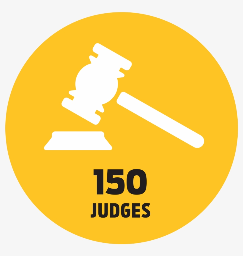 150 Judges Icon - Illustration, transparent png #5222999