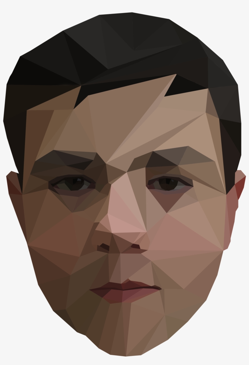 Joe Low Poly - Illustration, transparent png #5223318
