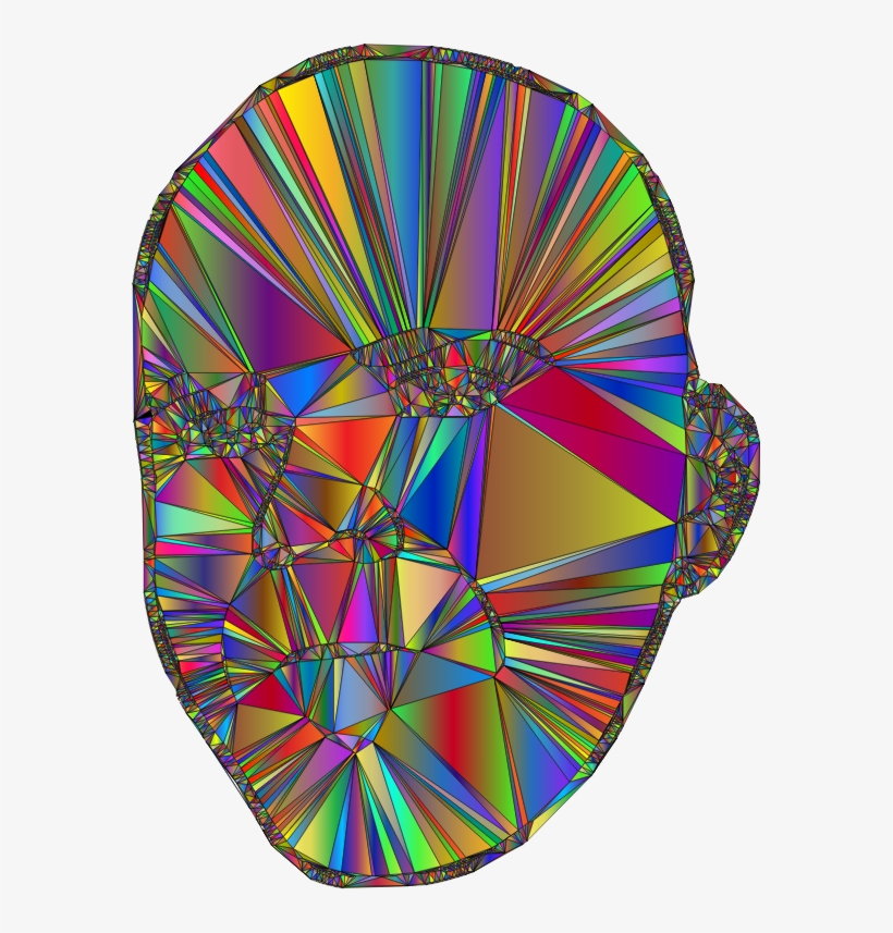 Rejon's Head Low Poly Ii Surreal - Clip Art, transparent png #5223435
