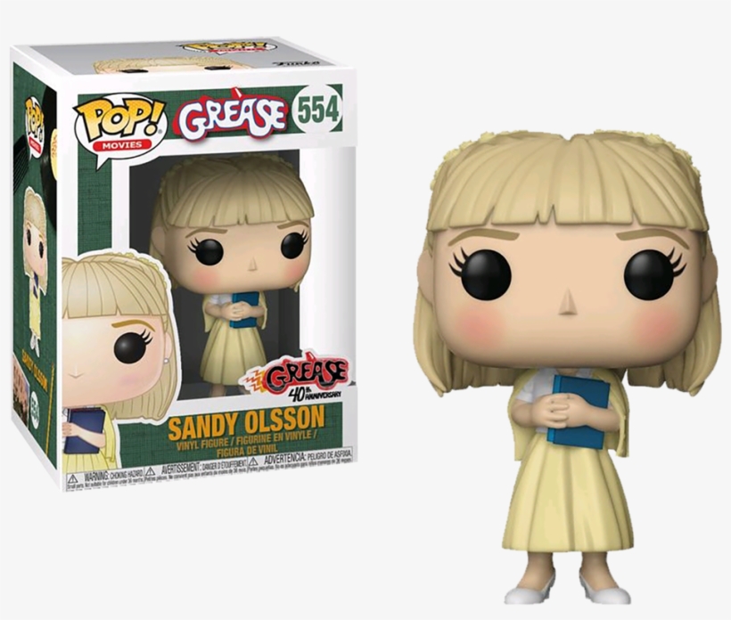 Experience The Friendships, Romances And Adventures - Funko Pop Sandy Grease, transparent png #5223724