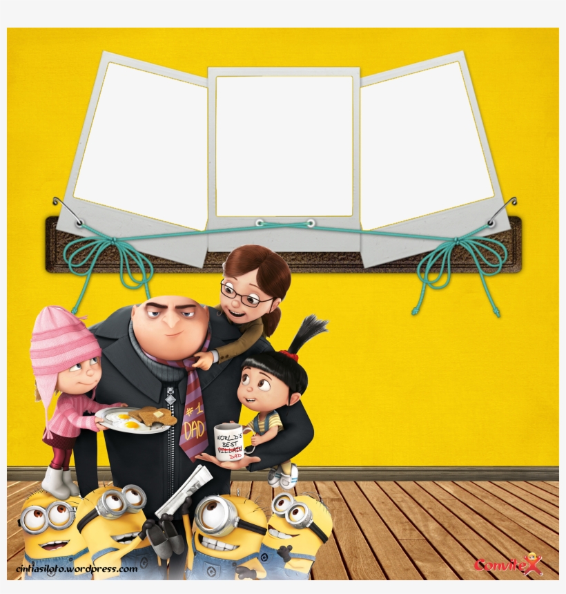 Photobook Minions Quadrado 04 By Convitex, transparent png #5224667