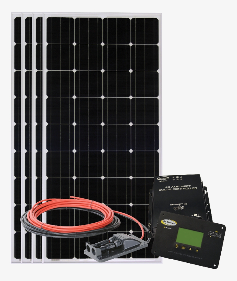 Go Power Solar Electric Charging Kit 680 Watts - Go Power, transparent png #5224901