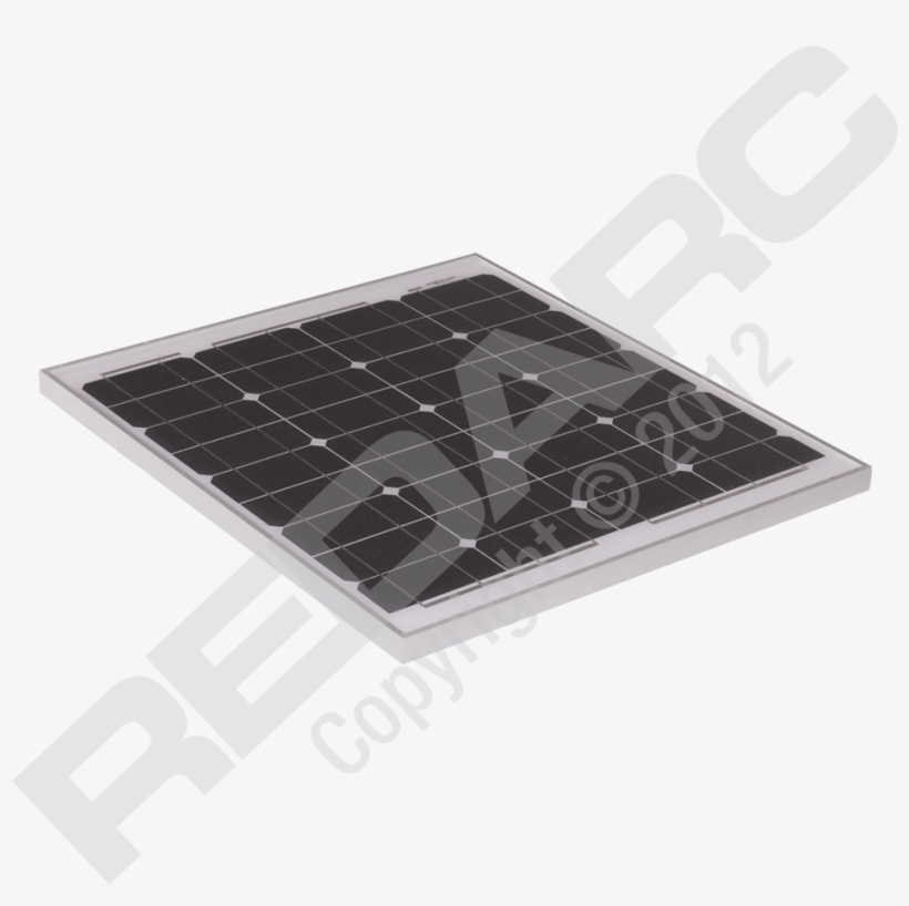 50w Monocrystalline Solar Panel - Redarc 50w Monocrystalline Solar Panel, transparent png #5224955
