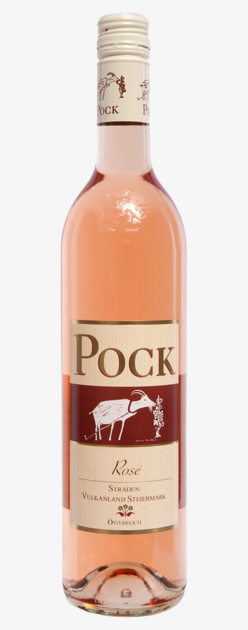 Weingut Pock Rosé - Glass Bottle, transparent png #5225675