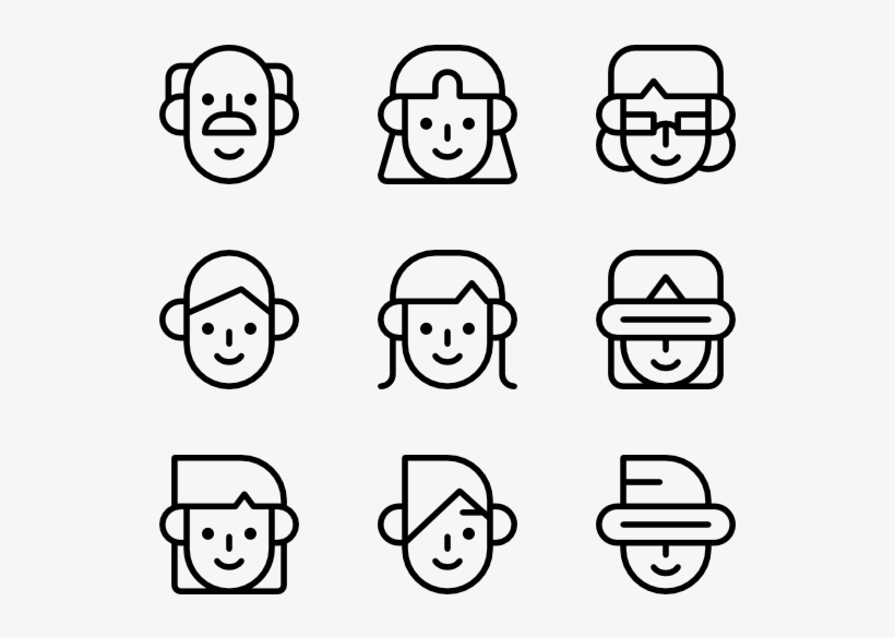 Avatar 25 Icons - Couple Icon Transparent Background, transparent png #5225801