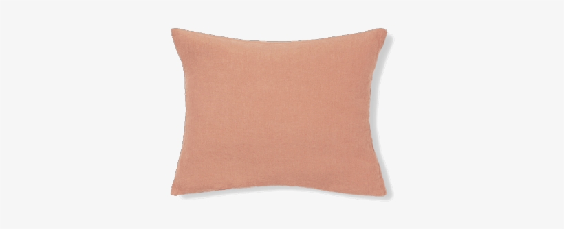 Sand Rose Pre-washed Linen Cushion Cover - Cushion, transparent png #5226124