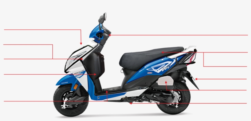 Honda Dio Accessories - Honda Dio 2019 New Model, transparent png #5226806