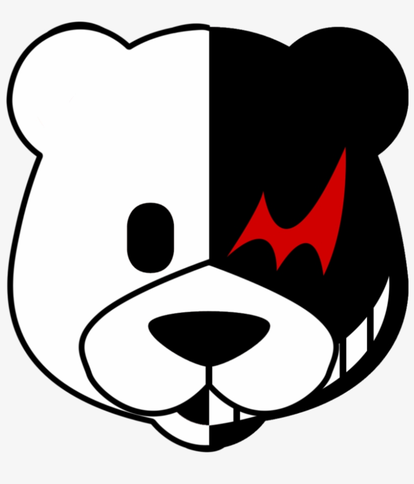 Emoji Monokuma By Hypnopony - Emojis Png Para Discord, transparent png #5227365