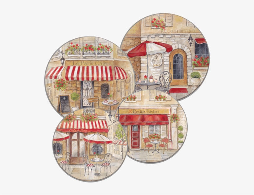Range Kleen 5082 Round Burner Kovers, 4 Pk (paris Cafe), transparent png #5227936