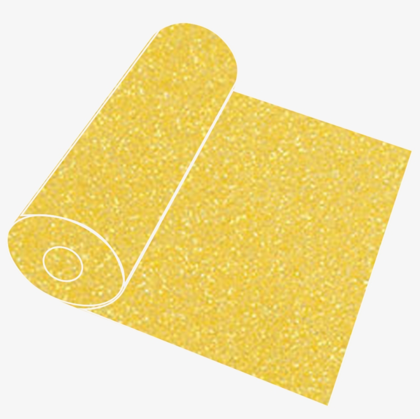 20" Lemon Sugar Glitter Roll - Mat, transparent png #5228013