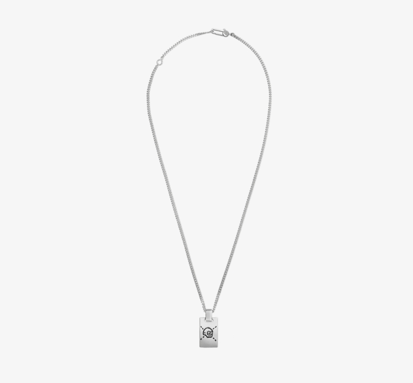 Ghost Sterling Silver Necklace Gucci Ybb455315001 - Miesten Kaulakoru, transparent png #5228193