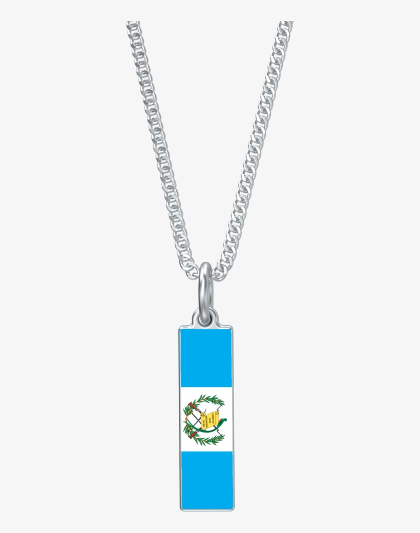 Guatemala Drop Pendant In Silver - Necklace, transparent png #5228247