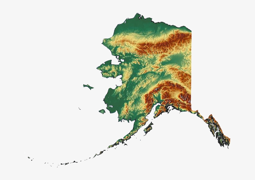 Map Of Alaska, transparent png #5229022