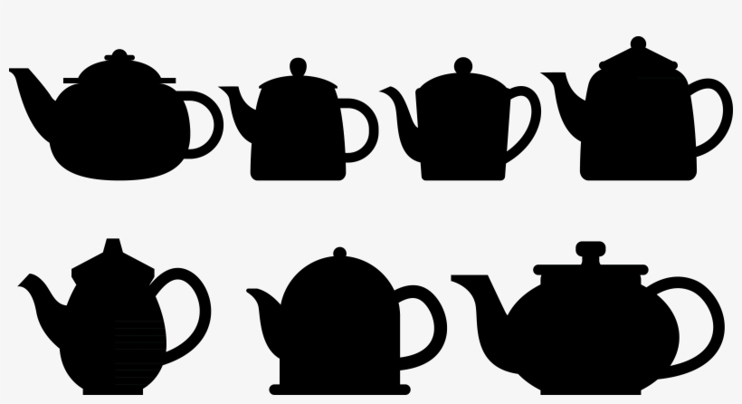 Teapot Drink And Water - Silhuetas De Objetos De Cozinha, transparent png #5229405
