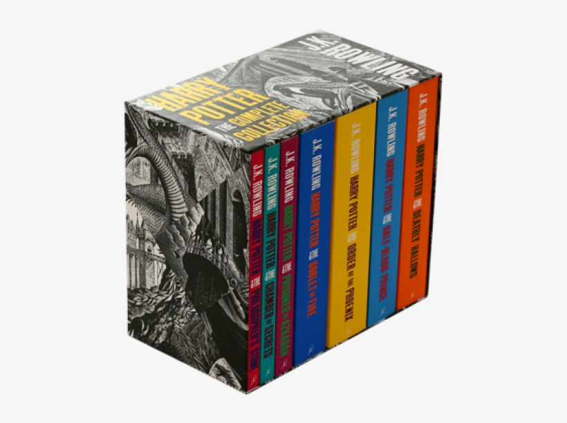 The Complete Harry Potter 7 Books By J - Book Cover, transparent png #5231347