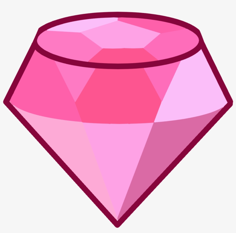 Pink Diamond - Triangle, transparent png #5231623