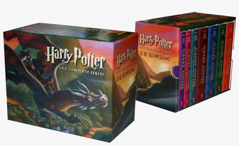 Harry Potter Books Box, transparent png #5232144