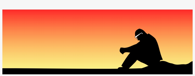 Dealing With Rejection - Silhouette, transparent png #5232858