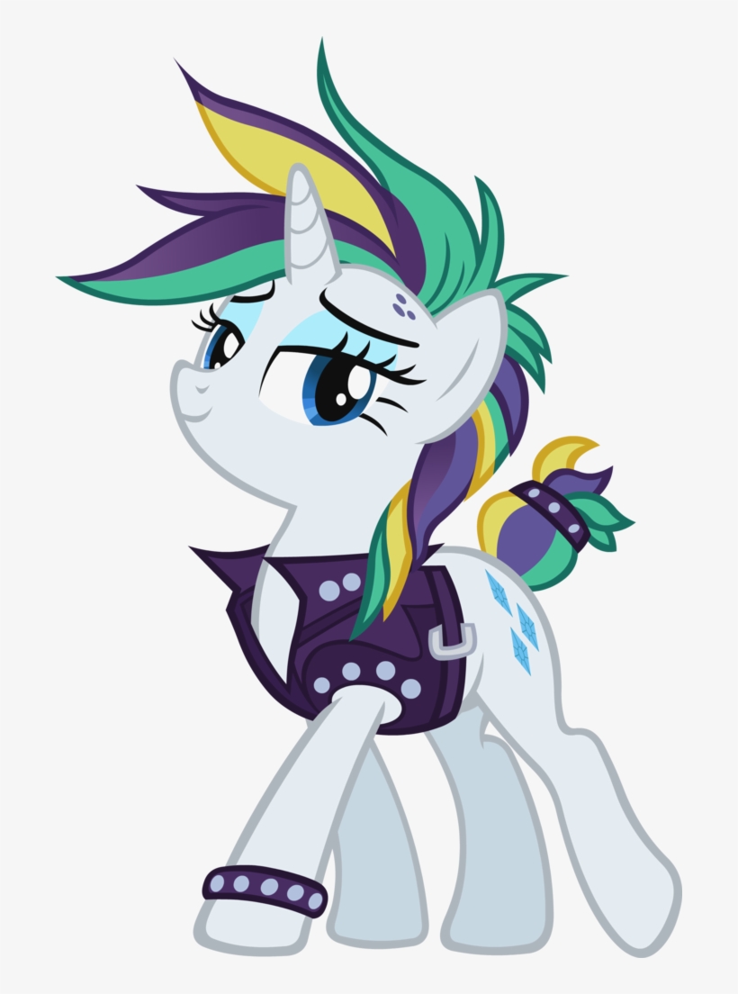 Alternate Hairstyle, Artist - My Little Pony Rarity In Season 7, transparent png #5232974