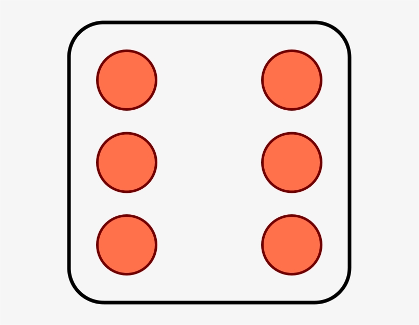 File Dice 6a Svg Dice 6 Free Transparent Png Download Pngkey