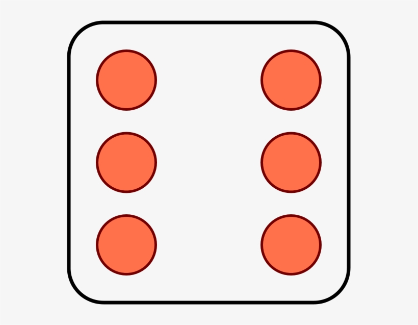 File - Dice-6a - Svg - Dice 6, transparent png #5233024