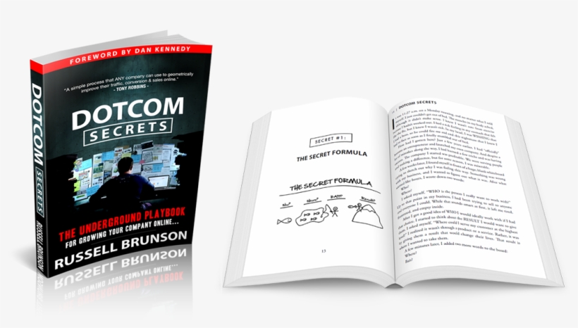 On Twitter - Dotcom Secrets Book, transparent png #5233558