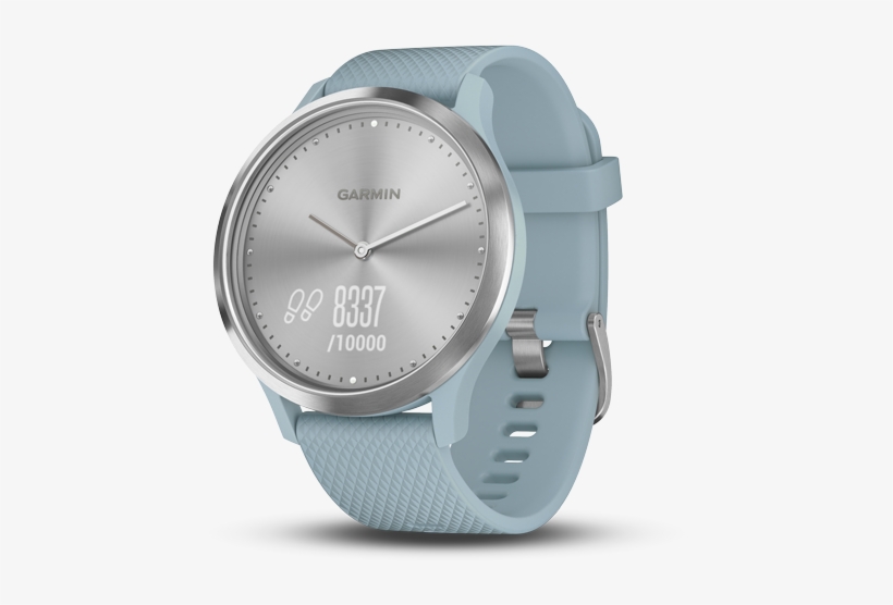 Sport, Seafoam-silver, Regular - Garmin Vivomove Hr, transparent png #5234708