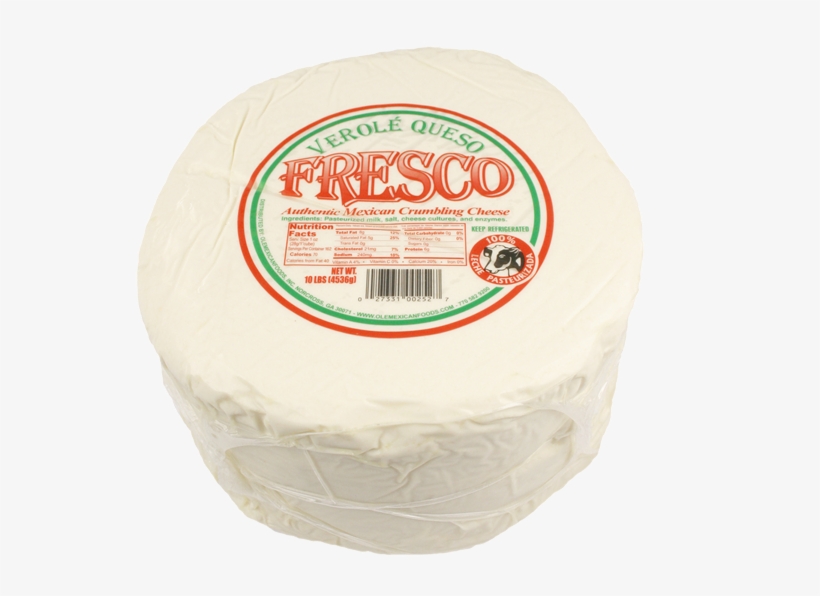 Verolé Queso Fresco 10 Lb - Goat Cheese, transparent png #5235769