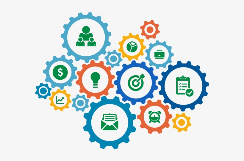 Crm Para Gestão De Recursos Humanos - Marketing Gears, transparent png #5236121