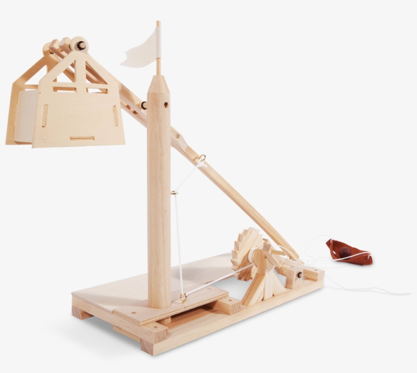 Leonardo Da Vinci Trebuchet - Leonardo Da Vinci, transparent png #5238035