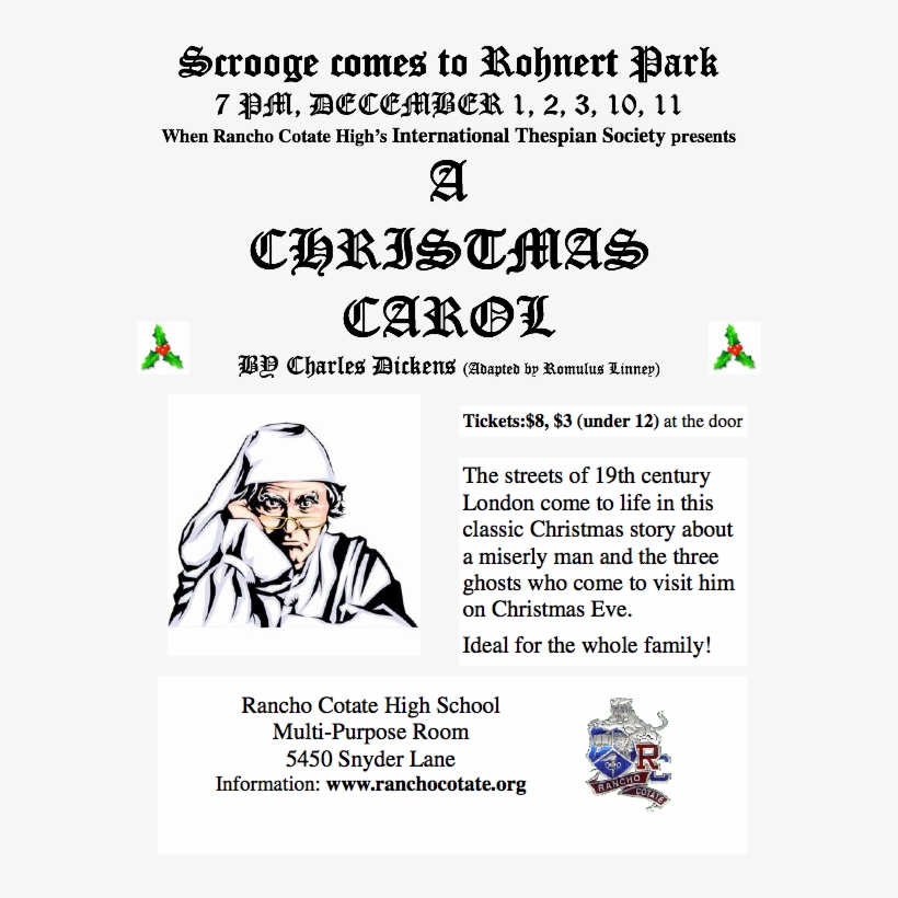 Scrooge - Christmas Carol (unabridged) - Audiobook, transparent png #5239133