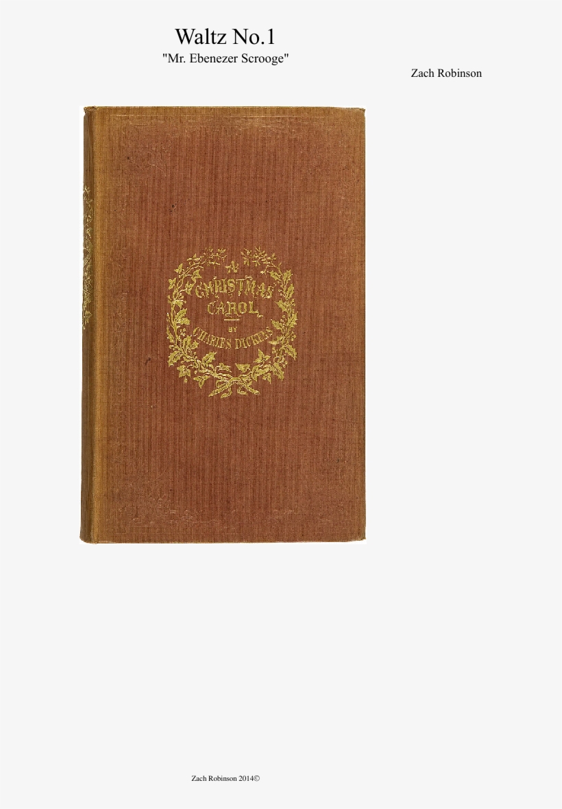 Print - Christmas Carol [book], transparent png #5239189