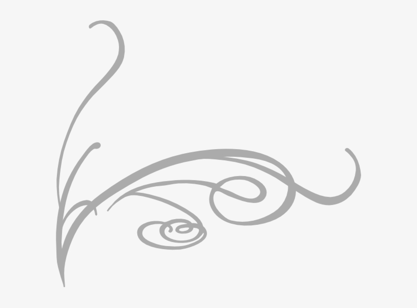 Decorative Swirl Clip Art At Clker - F^ck The King Throw Blanket, transparent png #5239584