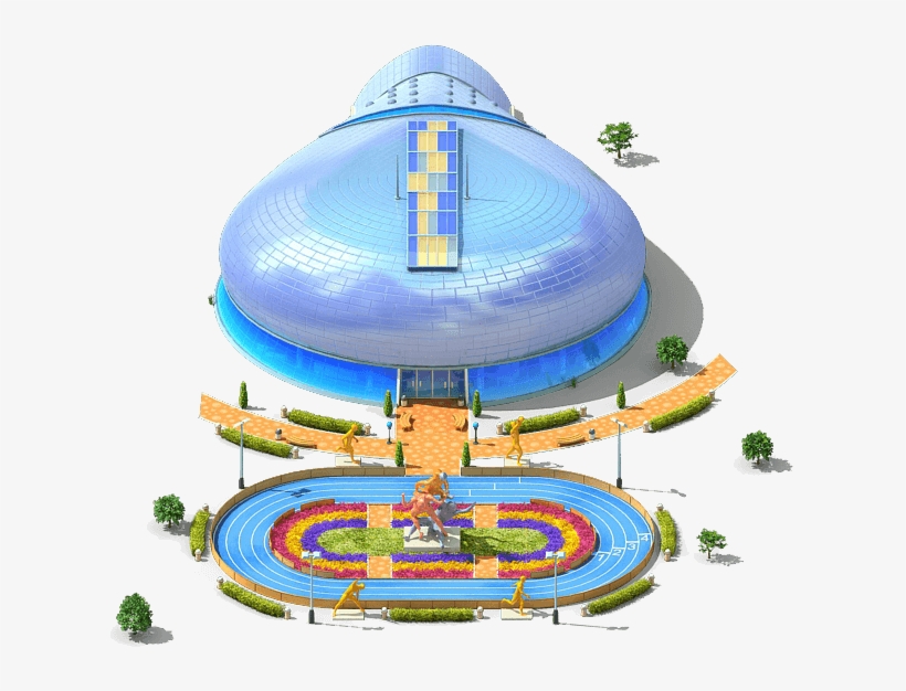 Olympus Sport Palace, transparent png #5239865