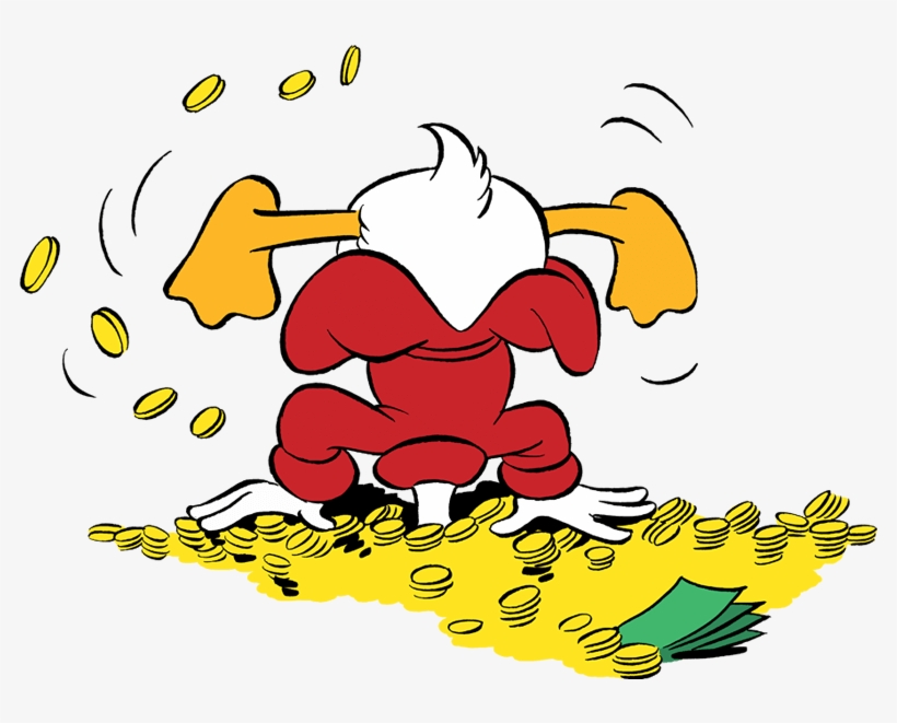 Anyway, If You Have Somehow Gotten Yourself Into The - Scrooge Mcduck Png, transparent png #5240028