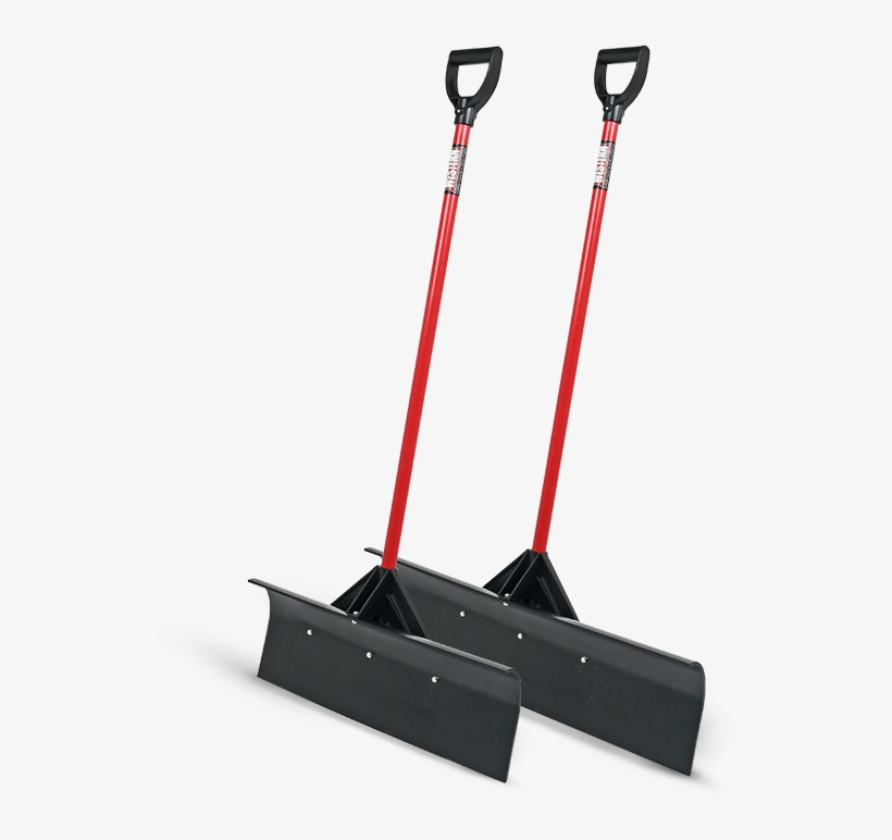 Pusher Shovel Image - Orbit 24 In. Pusher Snow Shovel, transparent png #5240289
