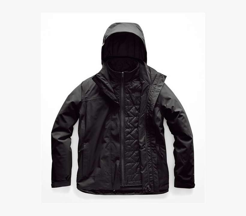 The North Face W Carto Triclimate Tnf Black - Women's Carto Triclimate Jacket North Face, transparent png #5240584