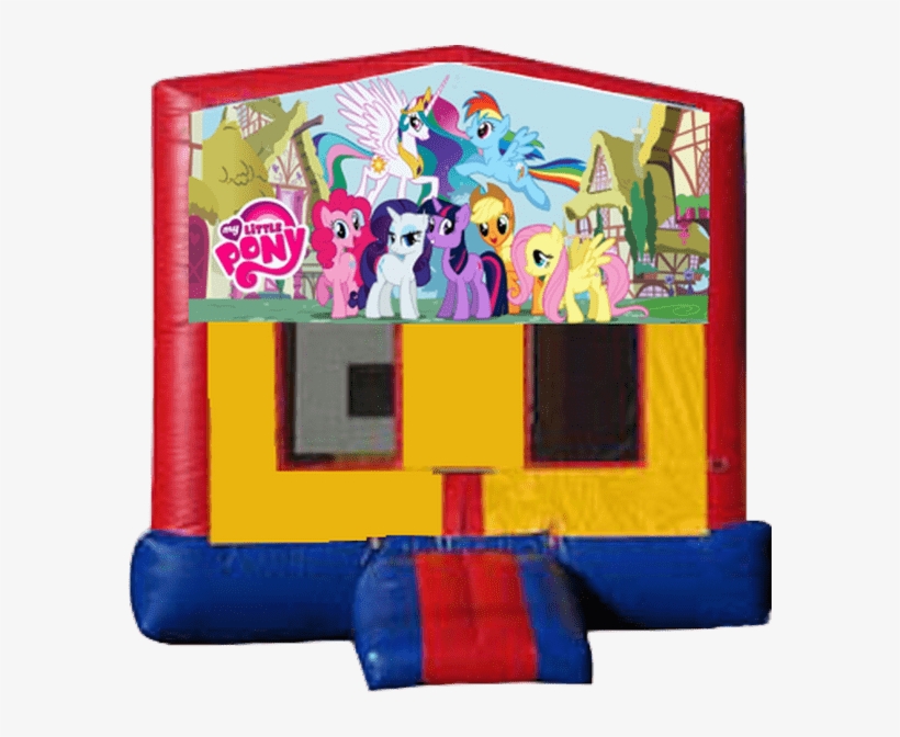 My Little Pony Jump House - Zippered My Little Pony Friendship Is Magic Decorating, transparent png #5241590