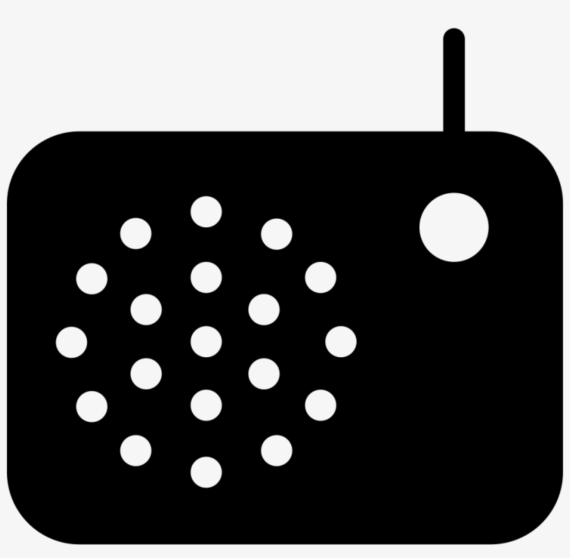 Vintage Small Radio Comments - Icon, transparent png #5241700