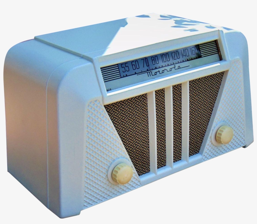 Snow White 1948 Motorola Vintage Am Radio Model 58x11 - Radio, transparent png #5241757