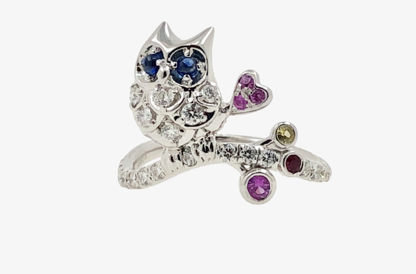 Bardens Owl Ring - Owl Ring Jewelry Png Transparent, transparent png #5241908