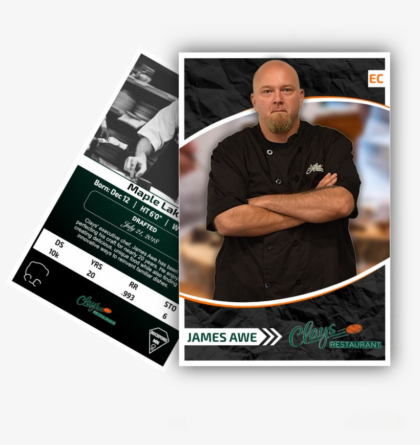 Clays Restaurant Chef James - Restaurant, transparent png #5242125