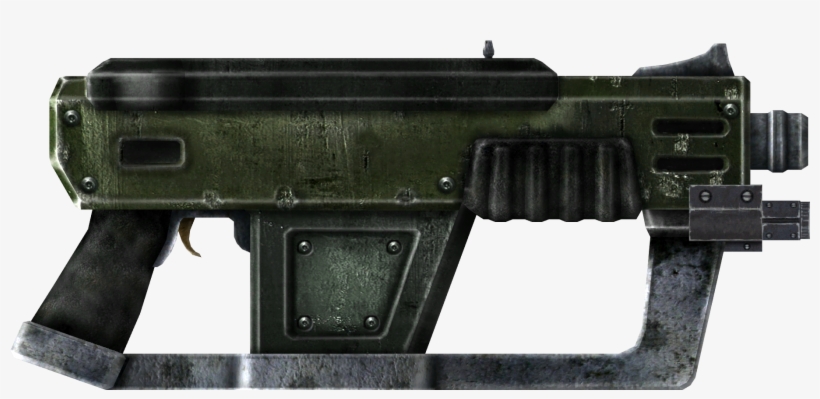 Fallout New Vegas 12.7 Mm Submachine Gun, transparent png #5243314