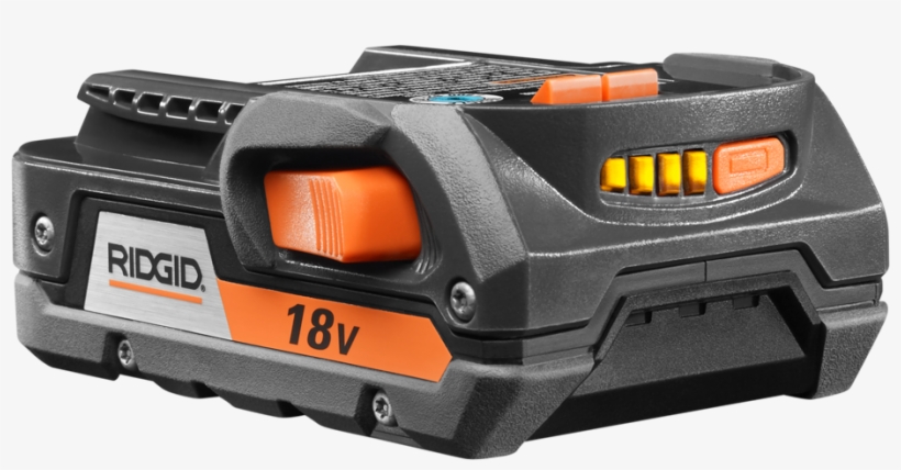 18v Jobsite Blower Kit - Ridgid 18-volt Hyper Lithium-ion Starter Kit, transparent png #5243594