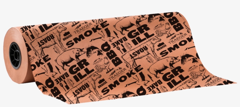 Traeger X Oren Pink Bbq Butcher Paper Roll - Traeger Bac427 Oren Butcher Paper, Pink, transparent png #5244223