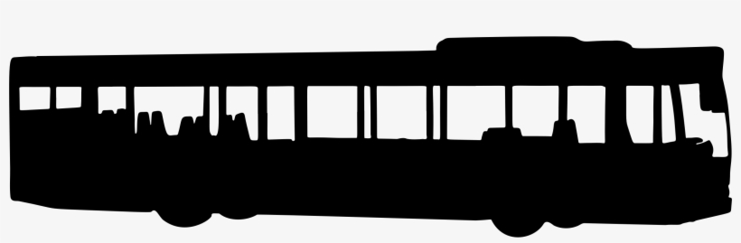 Vintage Icons Png Free - Bus Silhouette Png, transparent png #5244874