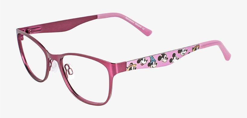 Mickey - Bebe Eyeglasses Black With Rhinestones, transparent png #5246271