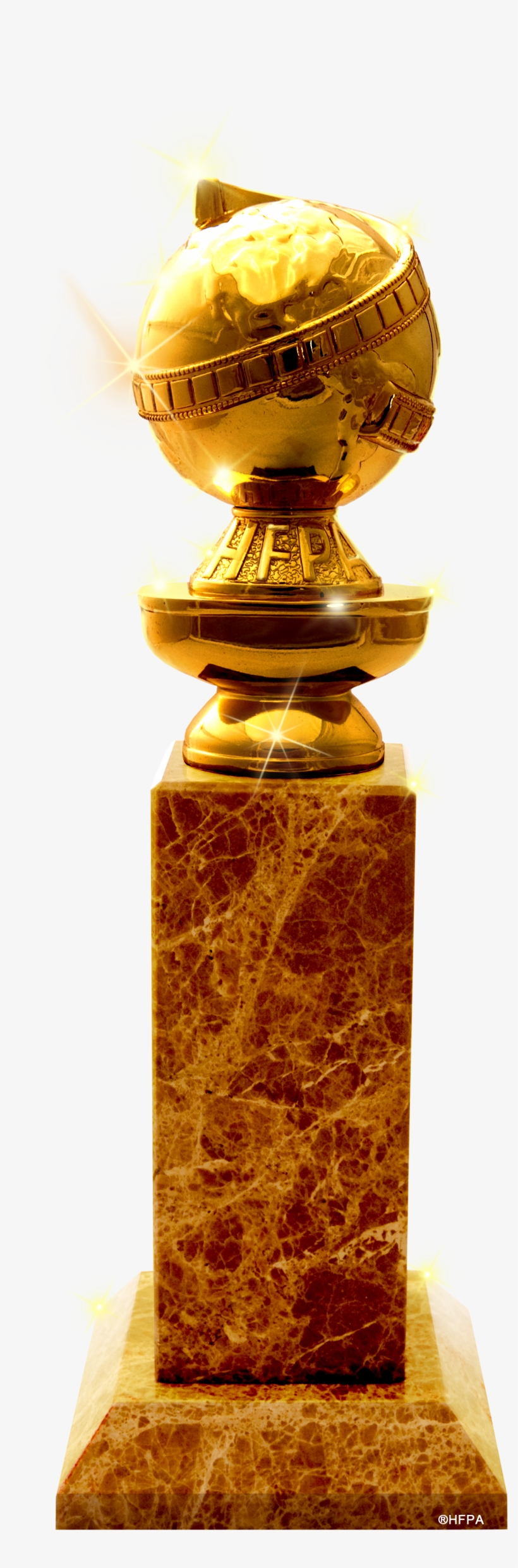 Golden Globe 2 Without Bg, transparent png #5246341