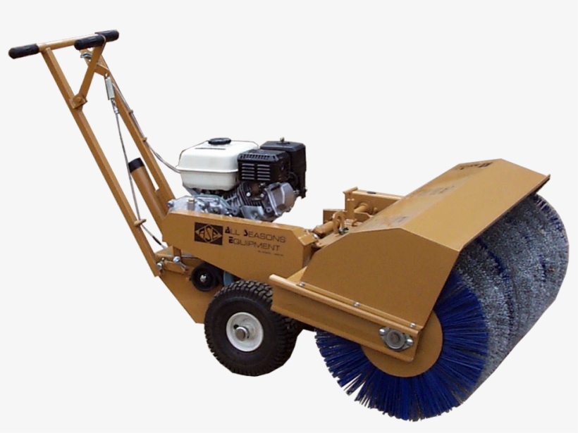 On Deck 36 Mechanical Sweeper02 - Street Sweeper, transparent png #5247280